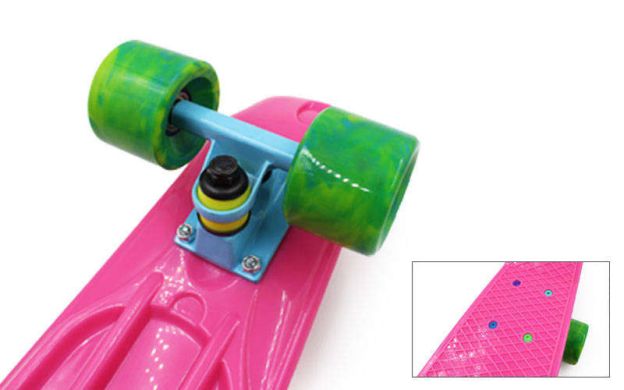 Скейтборд Penny Board Swirl Fish SK-404-3 фото товару