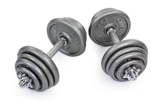 Гантели Zelart TA-1927-27 2x27 кг фото товара