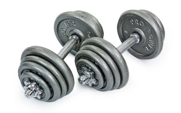 Гантели Zelart TA-1927-27 2x27 кг фото товара