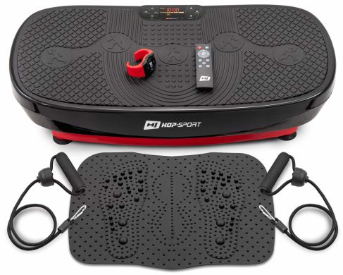 Виброплатформа Hop-Sport 3D HS-080VS Nexus Pro+ массажный коврик+ пульт управления/часы фото товара