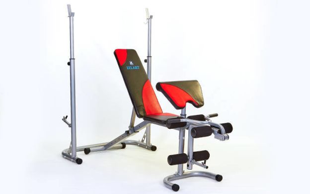 Скамья атлетическая с приставкой Скотта Zelart BH2270А