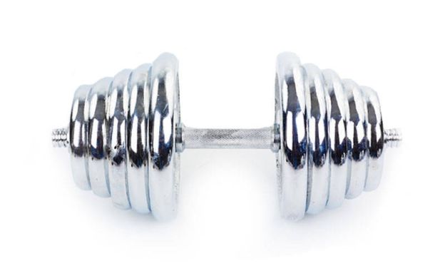 Гантели хромированные Zelart ТА-1435-50CH 2х50 кг фото товара