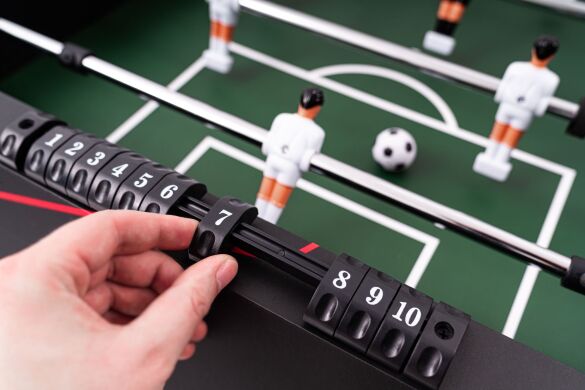 Настільний футбол Hop-Sport Sector Чорно-білий купити Настільний футбол Hop-Sport Sector Чорно-білий фото товару