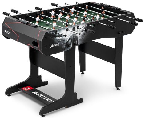 Настільний футбол Hop-Sport Sector Чорно-білий купити Настільний футбол Hop-Sport Sector Чорно-білий фото товару