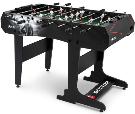 Настільний футбол Hop-Sport Sector Чорно-білий купити Настільний футбол Hop-Sport Sector Чорно-білий фото товару
