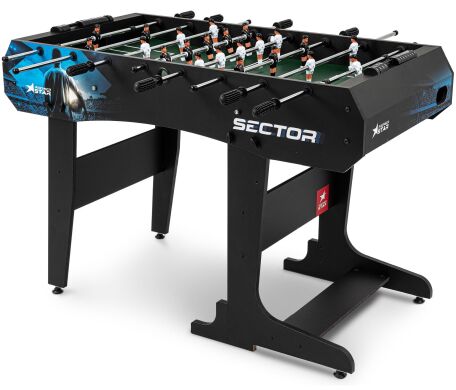 Настільний футбол Hop-Sport Sector Чорно-синій купити Настільний футбол Hop-Sport Sector Чорно-синій фото товару