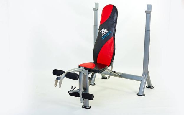 Скамья атлетическая с приставкой Скотта Zelart BH3033