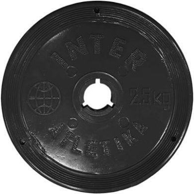 Диск InterAtletika 2,5 кг пластиковое покрытие фото товара