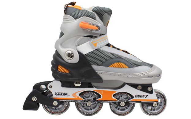 Роликовые коньки раздвижные Kepai SK-28006-OR(XL) (размер 42-44) фото товара