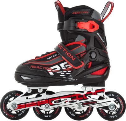 Роликовые коньки детские REACTION Rainbow ERS002MX фото товара
