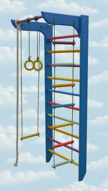 Спортивний куточок Kindersport &laquo;Алладін&raquo; середній (сосна) фото товару