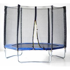 Батут Hop-Sport SJ 6ft (183cm) blue с внешней сеткой фото товара