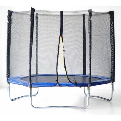 Батут Hop-Sport SJ 6ft (183cm) blue с внешней сеткой фото товара