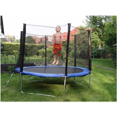 Батут Hop-Sport SJ 10ft (312cm) blue с внешней сеткой фото товара