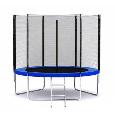 Батут Hop-Sport SJ 10ft (312cm) blue с внешней сеткой фото товара