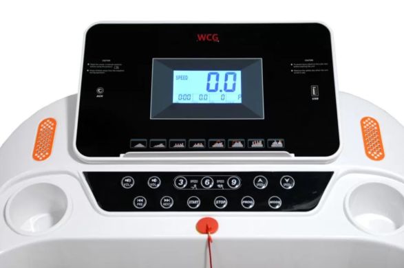 Беговая дорожка электрическая WCG H128M + Гантели + Массажер фото товара