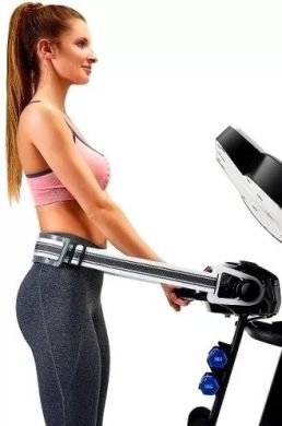 Беговая дорожка электрическая WCG H128M + Гантели + Массажер фото товара