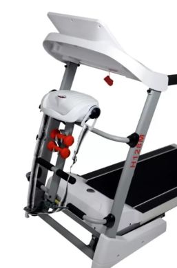 Беговая дорожка электрическая WCG H128M + Гантели + Массажер фото товара