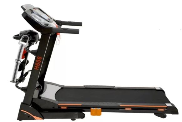 Бігова доріжка електрична WCG H606 + Гантелі + Масажер купити Бігова доріжка електрична WCG H606 + Гантелі + Масажер фото товару